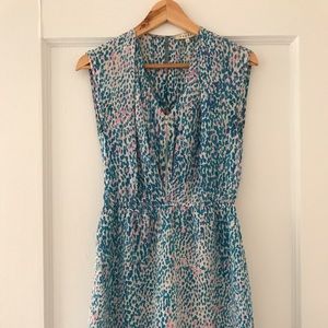Sandro silk flower dress Size 1/ US 4/ EU 36